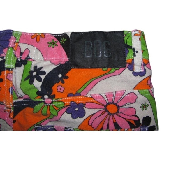 BDG Urban Outfitters Colorful Corduroy Vibrant Retro Print Pants Size 27 RARE!!! - Picture 9 of 11